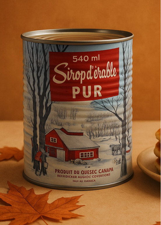 Dark Canadian Maple Syrup