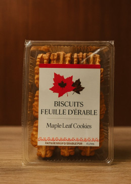 Canadese koekjes met ahornsiroop