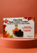 Biscuits feuille d'érable au chocolat à la crème d'érable