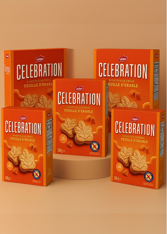 Pack of 5 celebration biscuits