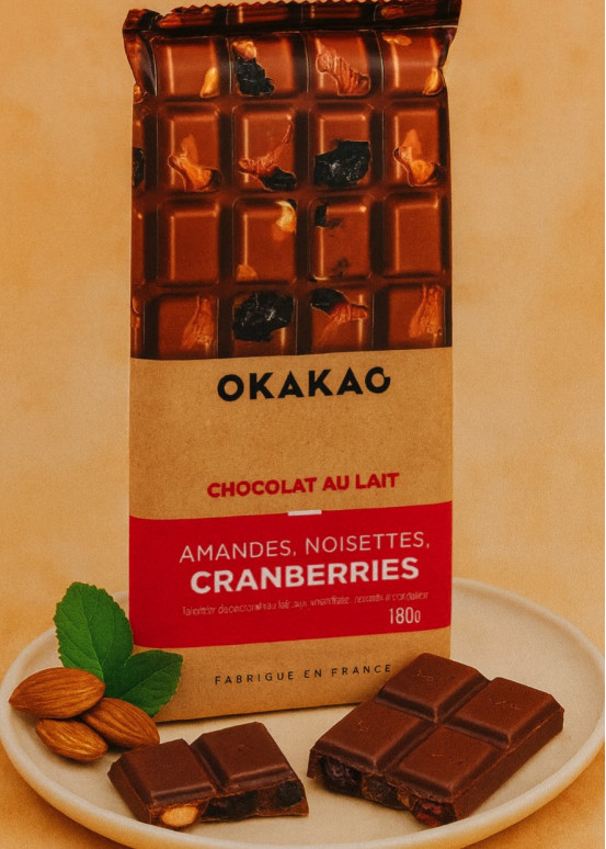 Arándanos con chocolate