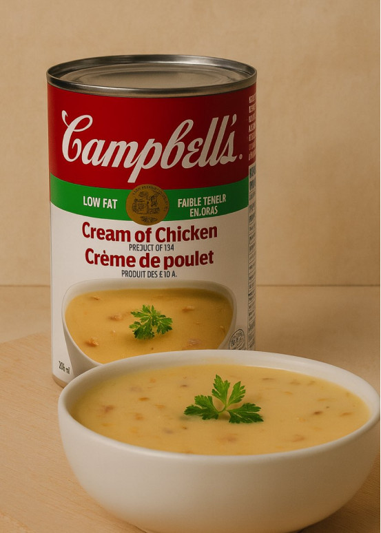 Soupe de poulet cambell's
