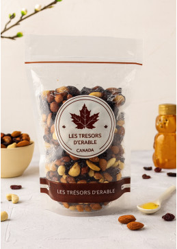 Mélange canadien de fruits secs et graines