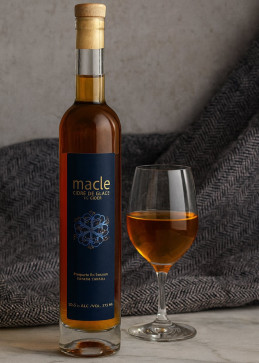 Fles ijscider Macle 375ml uit Quebec, appelwijn 10,5% met meerdere gouden medailles