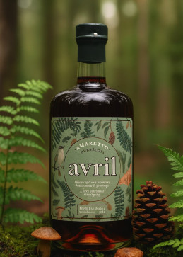 Amaretto con jarabe de arce