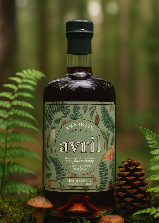 Amaretto con sciroppo d'acero