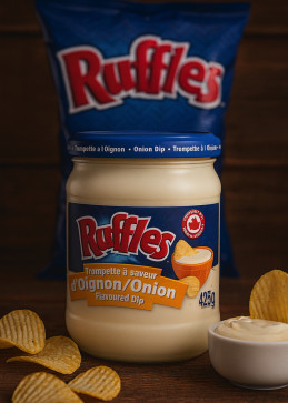 Cremiger Zwiebel-Ruffles-Dip