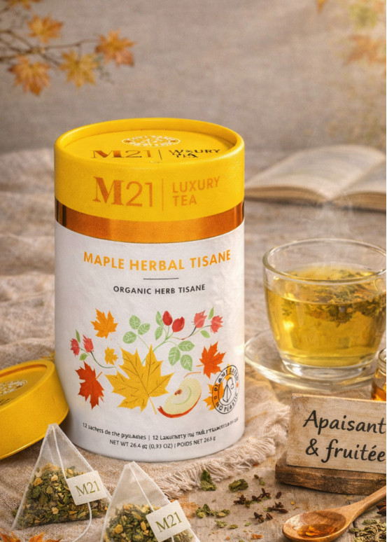 tisane à l'érable en sachet de 12