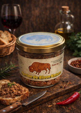 Einfache Bison-Terrine