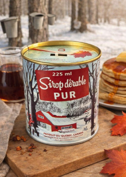 Bougie 225 ml à l'érable