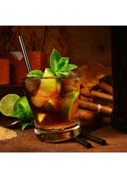 Cocktail mit schickem Choc Rum