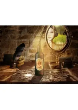 Bouteille de bière blonde de chambly
