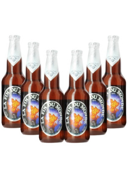 Pack of 6 beers the end of the world from Unibroue