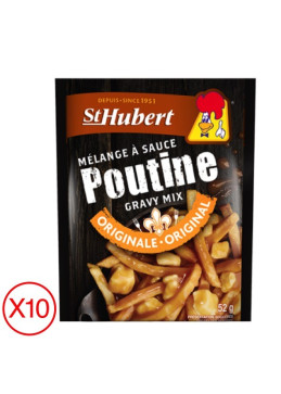 Sachet of St Hubert poutine sauce per 10 units