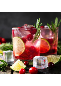 cocktail with cranberry juice