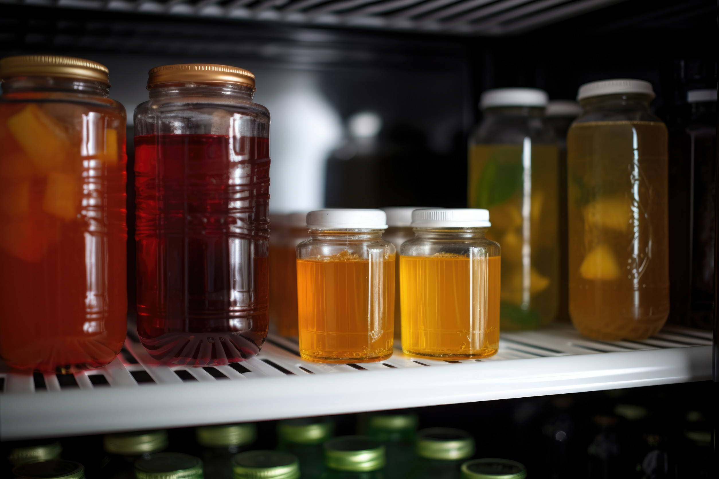 Conservation sirop d'érable au réfrigérateur