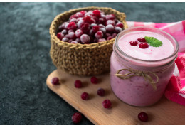 Smoothie énergisant aux canneberges, banane et sirop d’érable