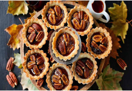 Tartelletta allo sciroppo d'acero e noci pecan