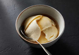 メープルシロップアイスクリームのレシピ