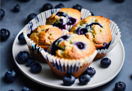 Muffins aux bleuets