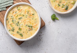 Creamy cheese soup recipe