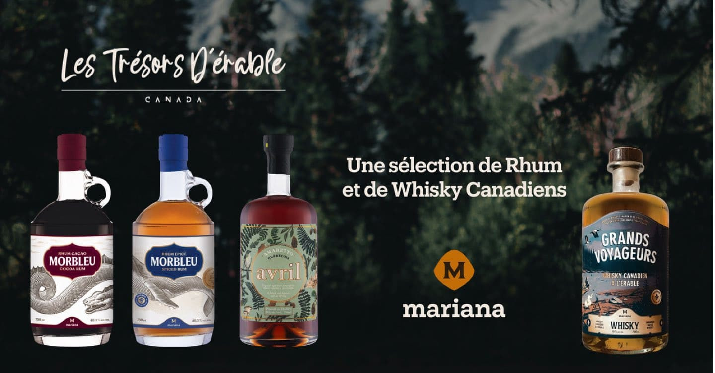 Retrouvez la gamme des whiskys Mariana